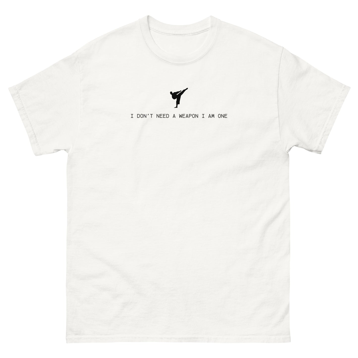 Camiseta Unissex - I am a Weapon