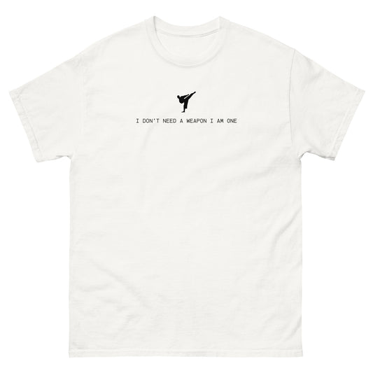 Camiseta Unissex - I am a Weapon