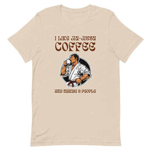 Camiseta unissex - Jiu Jitsu & Coffee